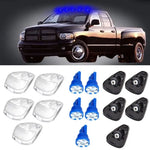 5x Clear Cab Marker Light 264143AM+ 194 12V LED+Base 99-16 Ford F-150 ECCPP