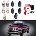 5x Smoke Roof Running Clearance 15442 Light+ Xenon White Led+Wire 80-97 Ford ECCPP