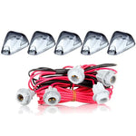 5xSmoke Cab Marker Clearance Light Lens&T10 Socket Assembly 99-16 Ford F350 ECCPP
