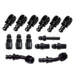 '-6An An6 Complete Ls Conversion Fuel Line Fitting Adapter Kit Efi Fi BLACKHORSERACING
