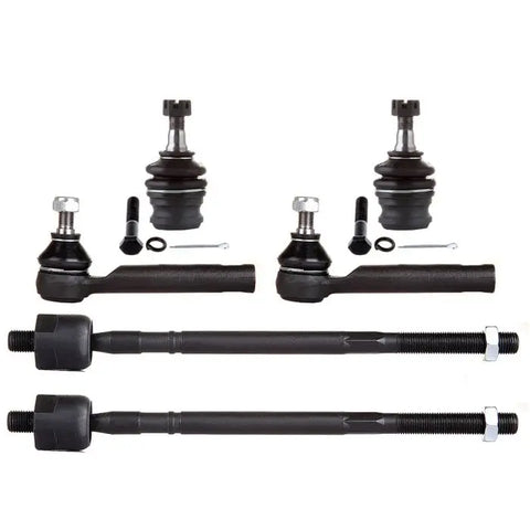 6pcs Lower Ball Joint + Inner Outer Tie Rod Ends For 2000-2003 04 Subaru Outback ECCPP
