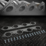 73-95 Chevy Big Block Bbc Engines Exhaust Manifold Header Gasket Set W/Bolts Speed Daddy