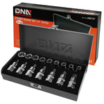 7Pc Internal & 9Pc External Torx Socket Hand Tool Kit 1/2" Drive W/Carrying Case DNA MOTORING