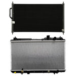 Aluminum Radiator & AC Condenser Cooling Kit 1997-2001 Honda CR-V 2.0L