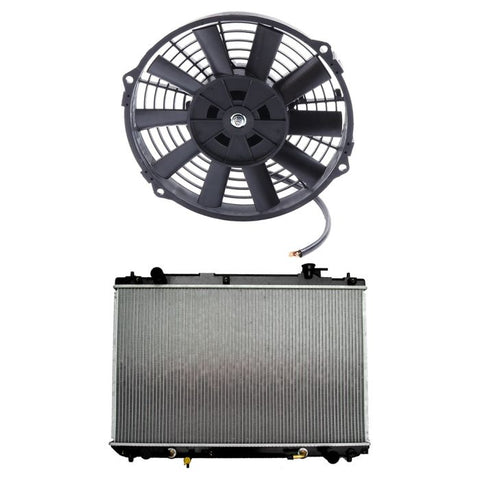 Fits 2001-2007 Toyota Highlander 2.4 Brand New Cooling Fan & 2453 Radiator Kit