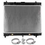 Radiator 2890 with Universal Oil Hose Clamps Kit 2008-2014 Scion xD