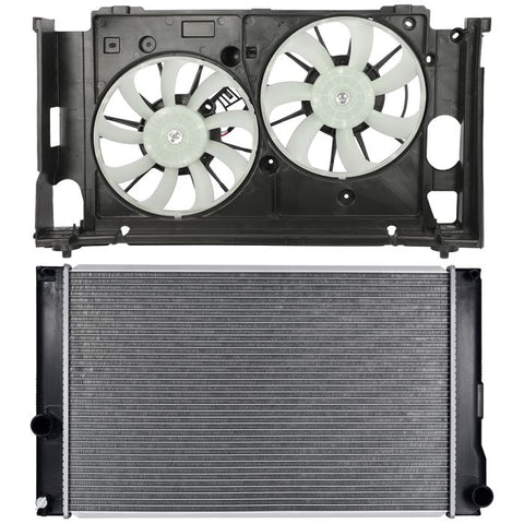 Radiator Cooling Fan Kit 2010 2011-2015 Toyota Prius 2011-2017 Lexus CT200h