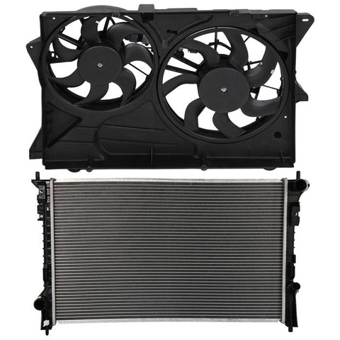 Electric Radiator Cooling Fan Kit 2010 2011 2012 Ford Flex Lincoln MK