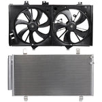 Electric AC Condenser Cooling Fan Kit 2012 2013 2014-2017 Toyota Camry