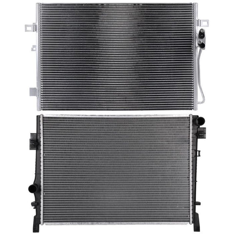 Aluminum Radiator & AC Condenser Cooling Kit 2011-2019 Dodge Journey