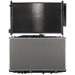 Aluminum Radiator & AC Condenser Cooling Kit 2004-2008 Acura TSX ECCPP