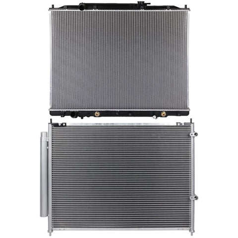 Aluminum Radiator & AC Condenser Cooling Kit 2009-2014 Honda Ridgeline