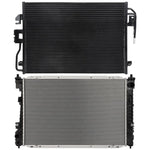 Aluminum Radiator & Condenser Cooling Kit 08-11 Ford Escape Mazda Tribute