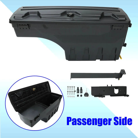 87-11 Dodge Ram Dakota Right Side Lockable Case Truck Bed Storage Toolbox EB-DRP