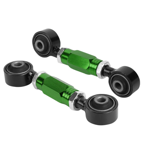 88-00 Civic/Crx/Del Sol/Dc Green Adjustable Rear Lower Toe Control Arm/Bar DNA MOTORING