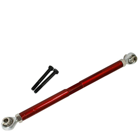 89-98 Nissan 240Sx Red Adjustable Rear Lower Traction Support Tie Rod/Bar DNA MOTORING