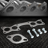 90-97 Nissan D21 Pickup 2.4L Aluminum Exhaust Manifold Header Gasket W/Bolts Speed Daddy