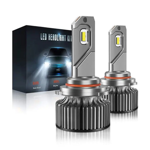 9005/HB3/H10 LED Headlight Bulb High Low Beam Fog Light Conversion Kit - 80W 12000LM 6500K Cool White 2Pcs ECCPP