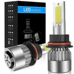 9007/HB5 LED Headlight Bulb High Low Beam Fog Light Conversion Kit - 80W 6000K 10400LM 2Pcs ECCPP
