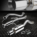 92-95 Civic Eh Eg 3Dr Bolt-On Stainless Catback Exhaust Muffler 4"Rolled Tip Speed Daddy