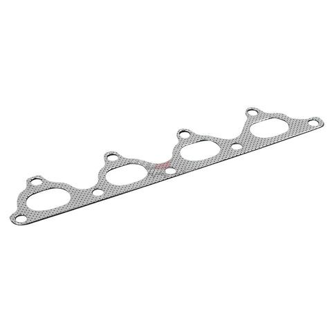 92-96 Prelude H23 Bb2 Ba8 Exhaust Manifold Flange Aluminum/Graphite Gasket DNA MOTORING