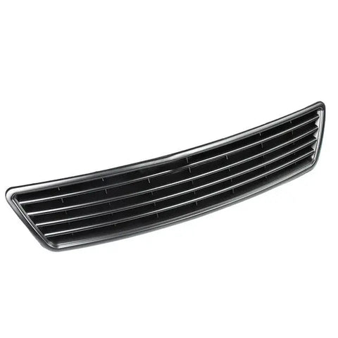 98-01 Audi A6 C5 V6 Black Front Bumper Sport Badgeless Grill/Grille Guard DNA MOTORING