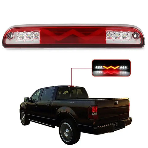 99-16 Ford F-250 F-350 F-450 Super Duty 3rd Third Brake Tail Light Chrome ECCPP