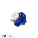 B8.4D 5050 1SMD T5 LED Instrument Panel Light Bulb Blue Fit 2000-2006 BMW X5 4.4L/2005-2006 Chevrolet Equinox 3.4L? | 20 Pcs
