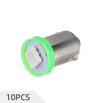 Light Green BA9S LED Instrument Panel Light Bulb 1-5050-SMD 12V Fit 1991-1996 Ford Escort/1997-1999 Audi A8