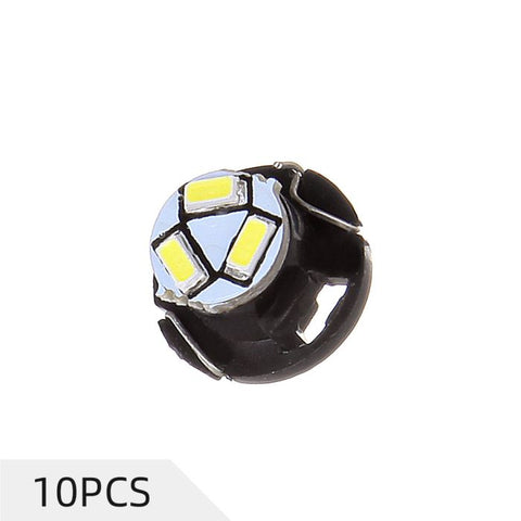 White T5 T4.7 Neo Wedge LED Interior Light Bulb 3SMD 3014 Chips Fit 2000-2001 Honda Accord 2.3L/1998-2000 Jaguar XJ8 4.0L ?| 10 Pcs