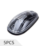5pcs Clear Cab Marker Light Cover and White T10 6SMD 5730 Chips LED Bulb with Base Housing 2013 Toyota Tacoma