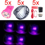 Fit Chevy Wiring Kit 5PCS Smoke Covers Free 3528 12V Cab Marker Top LED Light