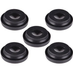 5) Flush Mount Rubber Grommet & Pigtail 2" Round Marker Pickup Light