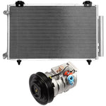 AC Condenser & AC Compressor Cooling Kit 2005-2008 Toyota Corolla Matrix ECCPP