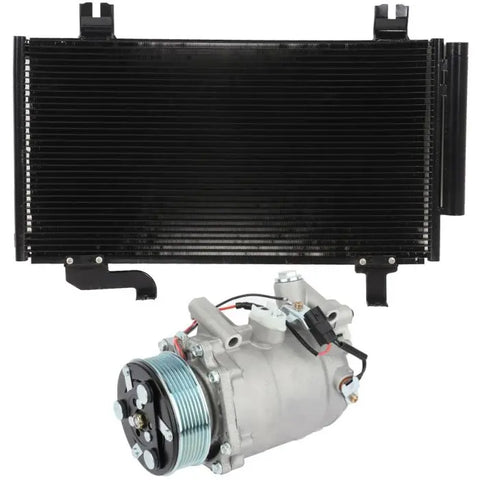 AC Condenser & AC Compressor Cooling Kit 2009-2014 Acura TSX ECCPP