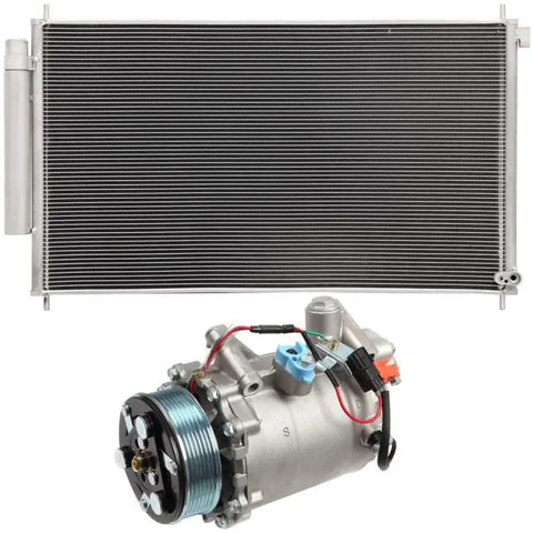 AC Condenser & AC Compressor Cooling Kit 2012-2015 Honda CR-V ECCPP