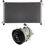 AC Condenser & AC Compressor Cooling Kit 98-2002 Honda Accord ECCPP