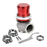 ALUMINUM EXTERNAL 14-PSI 40MM TURBOCHARGER V-BAND 5" WASTEGATE+SPRING RED DNA MOTORING
