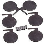 AR500 Dueling Tree Steel Target 6pcs 6 x 3/8 Pads DIY Shooting MAXPEEDINGRODS1
