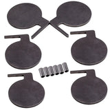 AR500 Dueling Tree Steel Target 6pcs 6 x 3/8 Pads DIY Shooting MAXPEEDINGRODS1