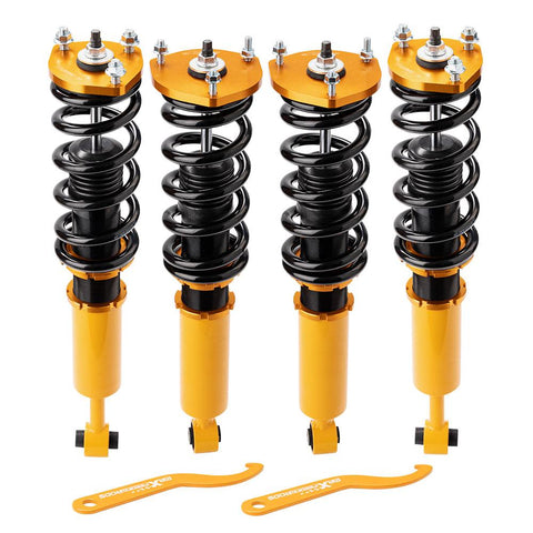 Adjustable Height Coilover Suspension compatible for Lexus IS300 AS300 2001-2005 Coilovers MaxpeedingRods
