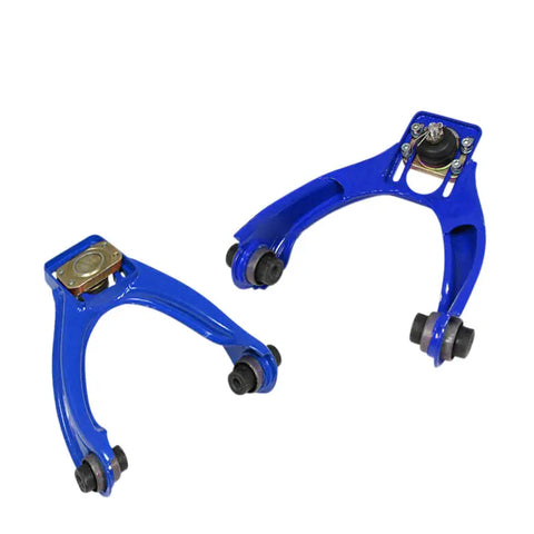Adjustable Power-Coated Front Camber Kit Arms Jdm 96-00 Honda Civic Lx Ex Blue DNA MOTORING