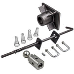 Aftermarket Fit GNRK1500 Turnover Ball Gooseneck Trailer Hitch For Chassis MaxSpeedingRods