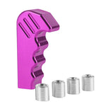 Aluminum Pistol Grip Style Manual Transmission Shift Knob Shifter Handle Purple DNA MOTORING
