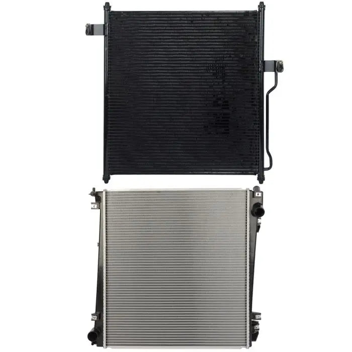 Aluminum Radiator & AC Condenser Cooling Kit 2002-2003 Ford Explorer ...