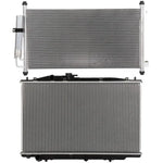 Aluminum Radiator & AC Condenser Cooling Kit 2004-2006 Acura TL ECCPP