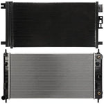 Aluminum Radiator & AC Condenser Cooling Kit 2008-2012 Chevrolet Malibu ECCPP