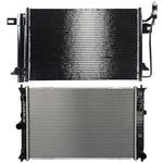Aluminum Radiator & Condenser Cooling Kit 2011-2012 Ford Fusion Lincoln MKZ ECCPP