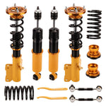 Assembly Coilovers Kits compatible for Ford Mustang 2005-2014 Adj. Height and Mounts MaxpeedingRods