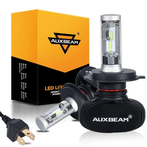 Auxbeam S1 H4 9003 Csp Led Headlight Bulbs High And Low Beam Car Truck Lights EB-DRP